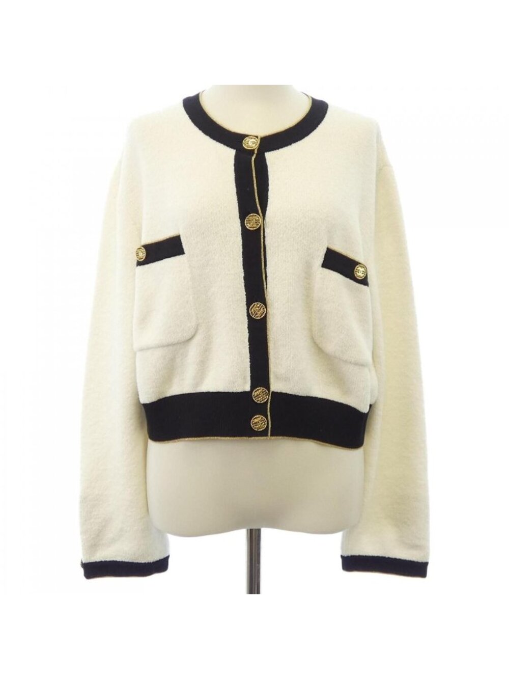 Chanel 19C Cardigan White